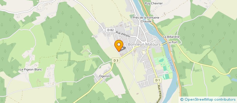 localisation de l'entreprise ALEXIMMO  BONNEUIL-MATOURS