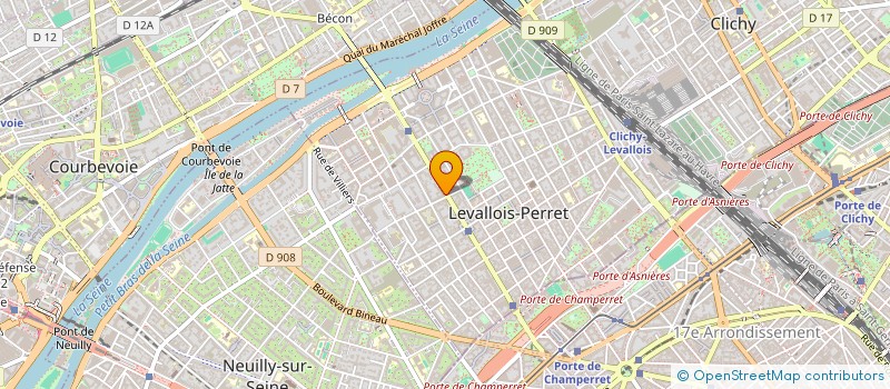 localisation de l'entreprise ALEXION EUROPE à LEVALLOIS-PERRET