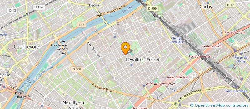 localisation de l'entreprise ALEXION PHARMA FRANCE à LEVALLOIS-PERRET