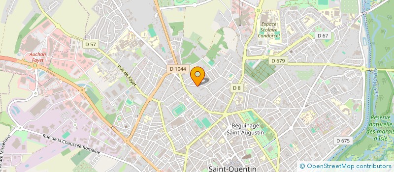 localisation de l'entreprise ALEXIS à SAINT-QUENTIN