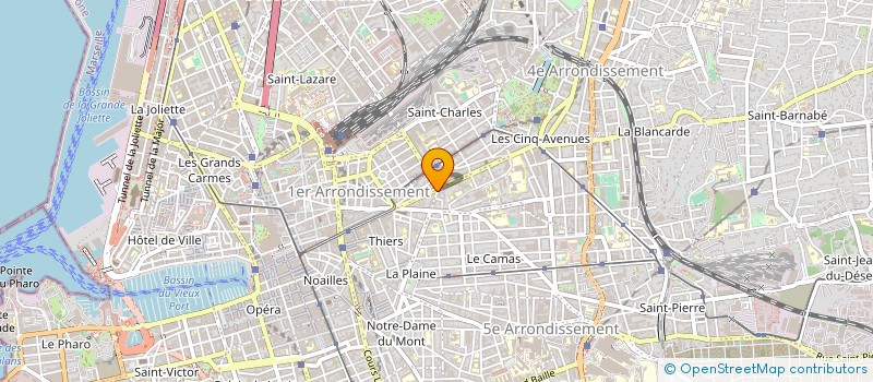 localisation de l'entreprise ALEXIS à MARSEILLE