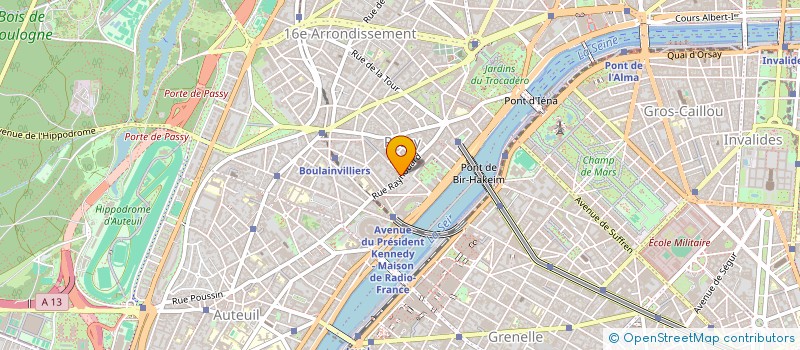 localisation de l'entreprise ALEXIS  PARIS