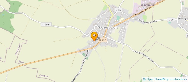 localisation de l'entreprise ALEXIS  GOUZEAUCOURT