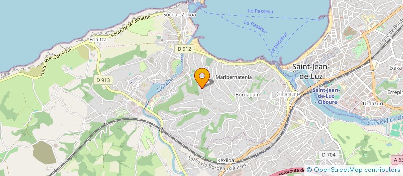 localisation de l'entreprise ALEXIS  CIBOURE