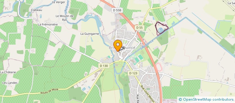 localisation de l'entreprise ALEXIS BOUTROLLE CONSULTING  BRISSAC LOIRE AUBANCE