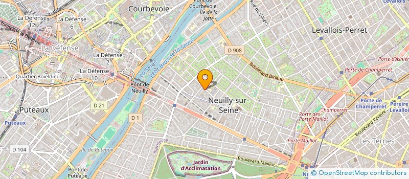 localisation de l'entreprise ALEXIS COLLINET ENTREPRISE à NEUILLY-SUR-SEINE