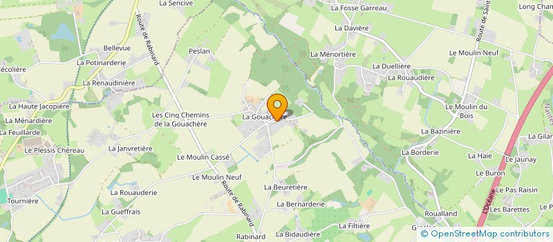 localisation de l'entreprise ALEXIS ET PASCAL BESSON  CARQUEFOU