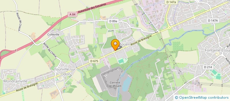 localisation de l'entreprise ALEXIS LEFEBVRE  MOUEN