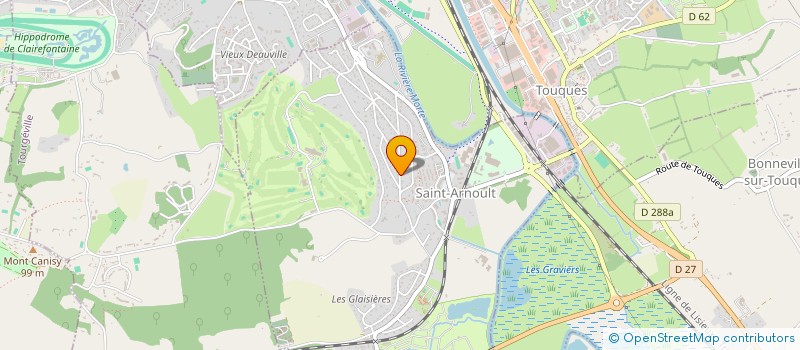 localisation de l'entreprise ALEXIS MAINTENANCE GAZ  SAINT-ARNOULT