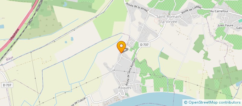 localisation de l'entreprise ALEXIS MESSARIS  ASQUES