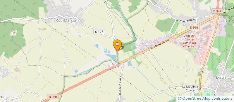 localisation de l'entreprise ALEXIS-OCEANE-JUSTINE  ROU-MARSON