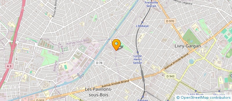 localisation de l'entreprise ALEXIS PARTNERS  LIVRY-GARGAN