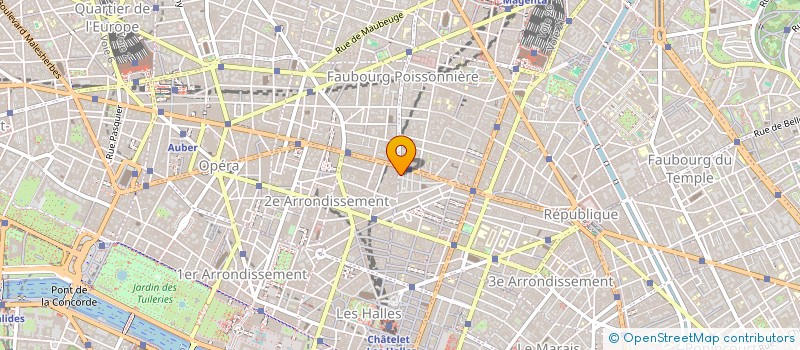 localisation de l'entreprise ALEXIS SERRURIER PRO à PARIS
