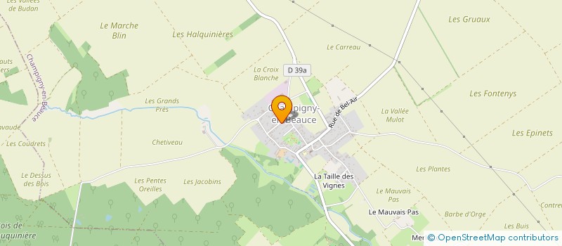 localisation de l'entreprise ALEXIS, SON COMBAT  CHAMPIGNY-EN-BEAUCE