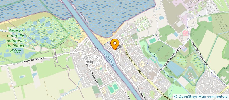 localisation de l'entreprise ALEXIS VEROVE à GRAVELINES