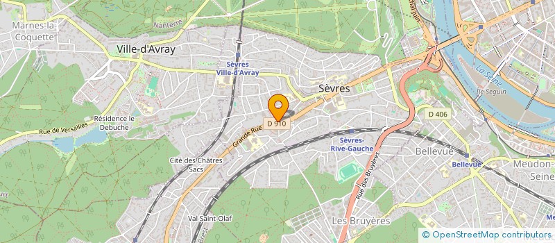 localisation de l'entreprise ALEXIS-YE à SEVRES