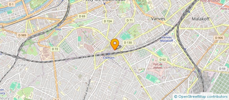 localisation de l'entreprise ALEXISVAY  VANVES