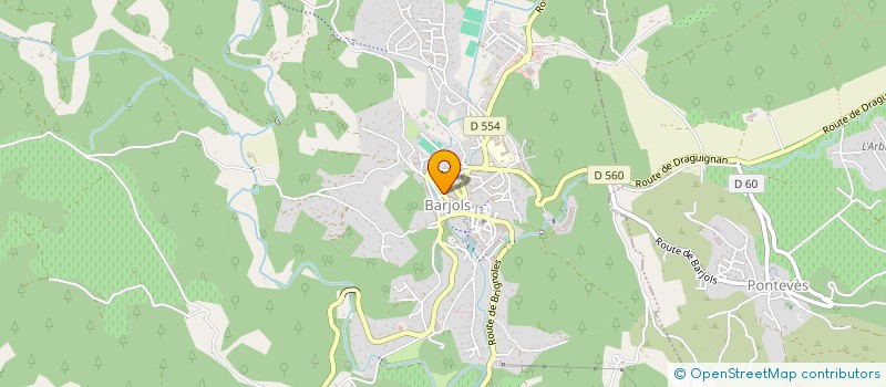 localisation de l'entreprise ALEXIUM IMMOBILIER  BARJOLS