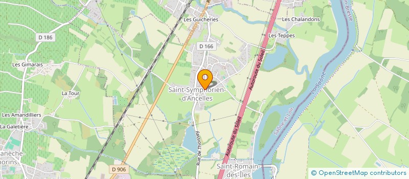 localisation de l'entreprise ALEXJ  SAINT-SYMPHORIEN-D'ANCELLES