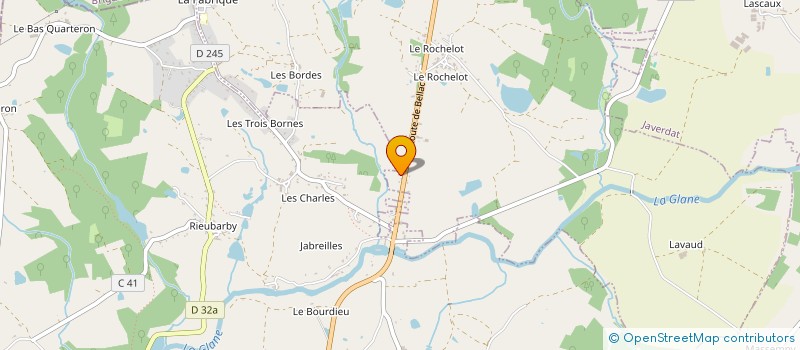 localisation de l'entreprise ALEXJER  SAINT-BRICE-SUR-VIENNE