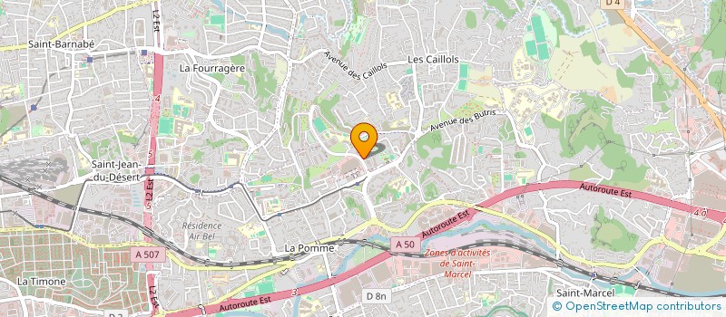 localisation de l'entreprise ALEXLOU  MARSEILLE