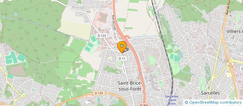 localisation de l'entreprise ALEXMAD CONSEIL&EVENT à SAINT-BRICE-SOUS-FORET