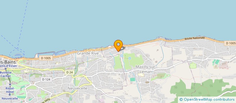 localisation de l'entreprise ALEXMARIE  SAINT-GINGOLPH