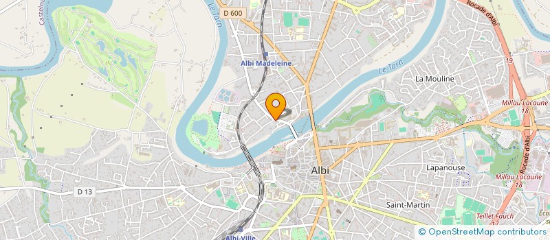 localisation de l'entreprise ALEXMATH à ALBI