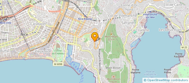 localisation de l'entreprise ALEXMAX à NICE
