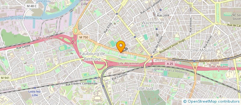 localisation de l'entreprise ALEXMAX 59 à LILLE