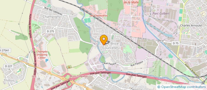 localisation de l'entreprise ALEXMAX  SAINT-BRICE-COURCELLES