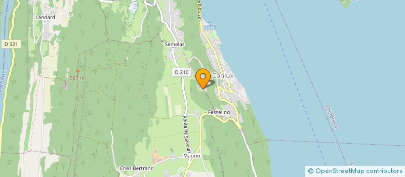 localisation de l'entreprise ALEXMYL  CONJUX