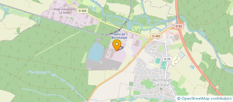 localisation de l'entreprise ALEXO  BURNHAUPT-LE-HAUT