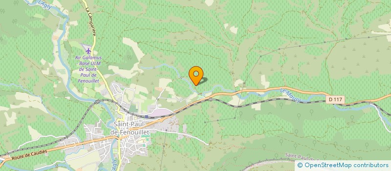 localisation de l'entreprise ALEXOCE IMMO  SAINT-PAUL-DE-FENOUILLET