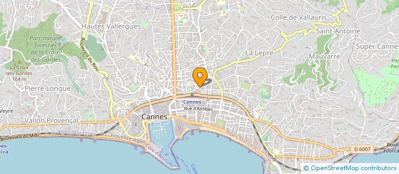 localisation de l'entreprise ALEXONE à CANNES