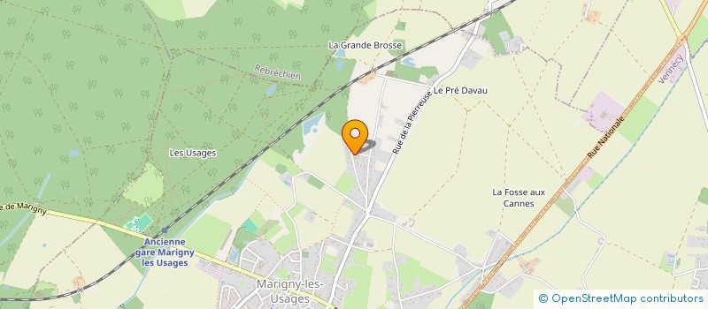 localisation de l'entreprise ALEXOTO 45 à MARIGNY-LES-USAGES