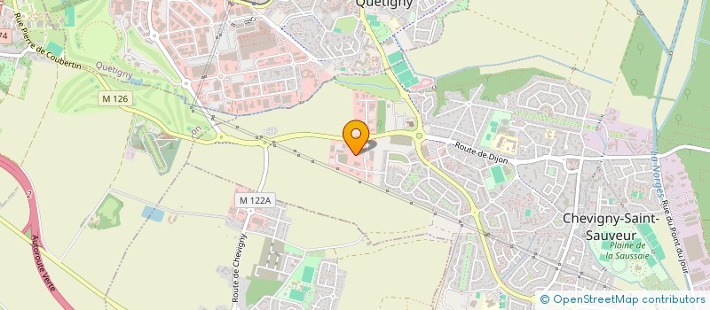 localisation de l'entreprise ALEXPERT  CHEVIGNY-SAINT-SAUVEUR