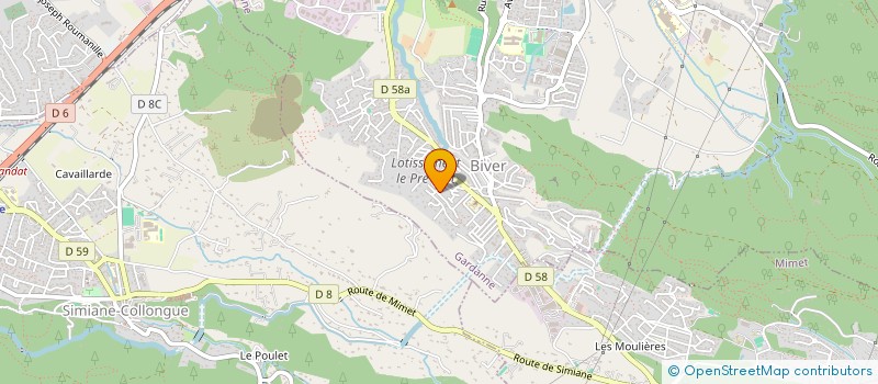 localisation de l'entreprise ALEXPRESSO à GARDANNE