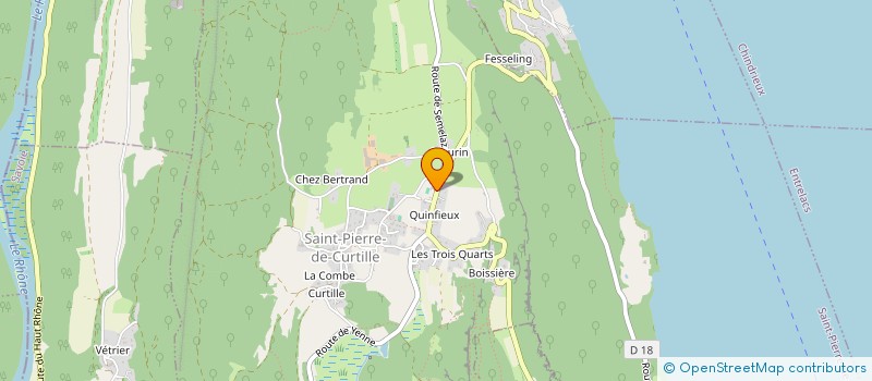 localisation de l'entreprise ALEXREST  SAINT-PIERRE-DE-CURTILLE