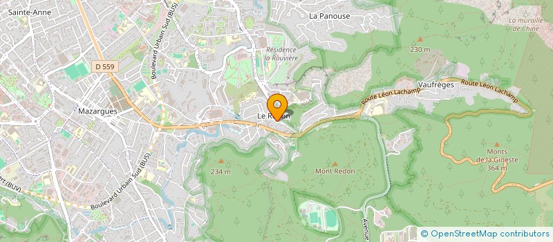 localisation de l'entreprise ALEXROX à MARSEILLE