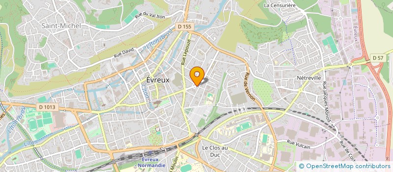 localisation de l'entreprise ALEXSIS INFORMATIQUE  EVREUX