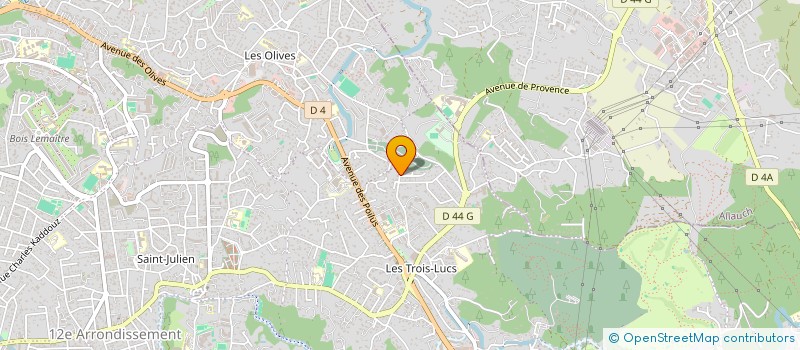 localisation de l'entreprise ALEXSTELLE à MARSEILLE
