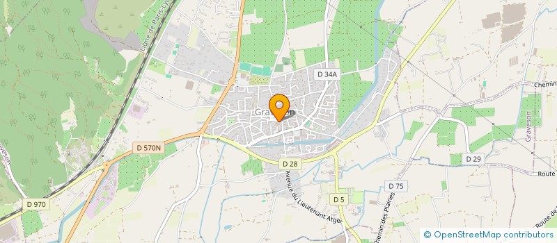 localisation de l'entreprise ALEXTRAORDINAIRE  GRAVESON