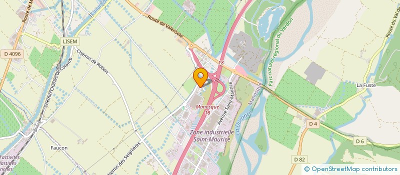 localisation de l'entreprise ALEXY  MANOSQUE