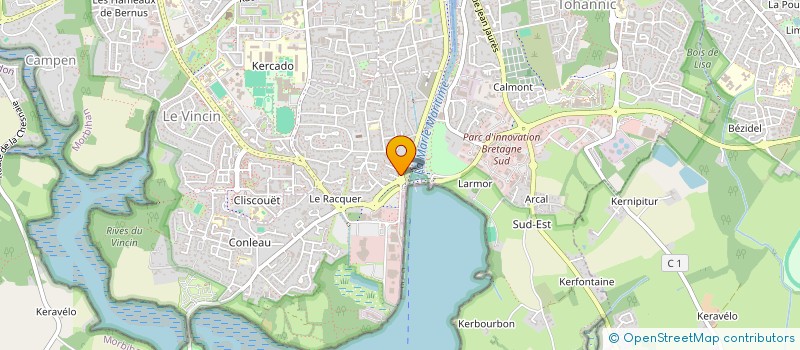 localisation de l'entreprise ALEXYANN  VANNES