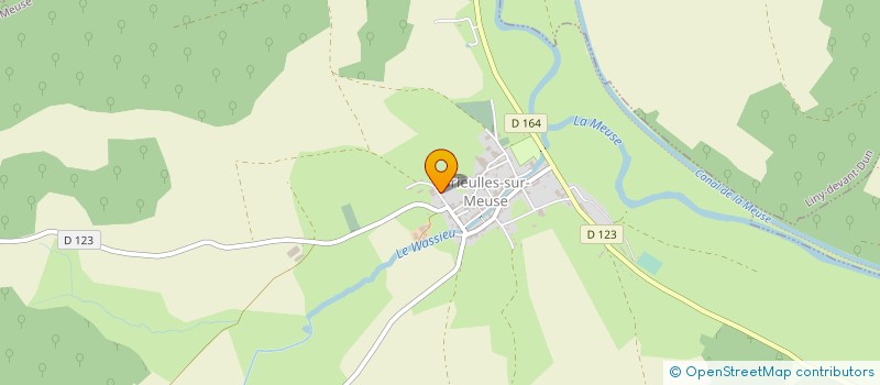 localisation de l'entreprise ALEXYO à BRIEULLES-SUR-MEUSE