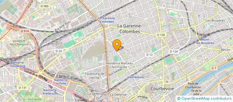localisation de l'entreprise ALEYA INVESTMENTS à COURBEVOIE