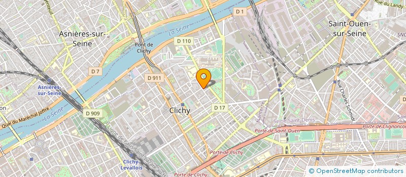 localisation de l'entreprise ALEYKUM à CLICHY