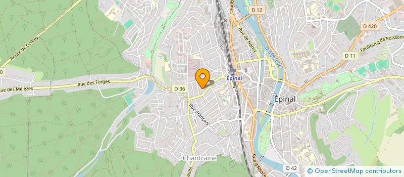 localisation de l'entreprise ALEYNA à EPINAL