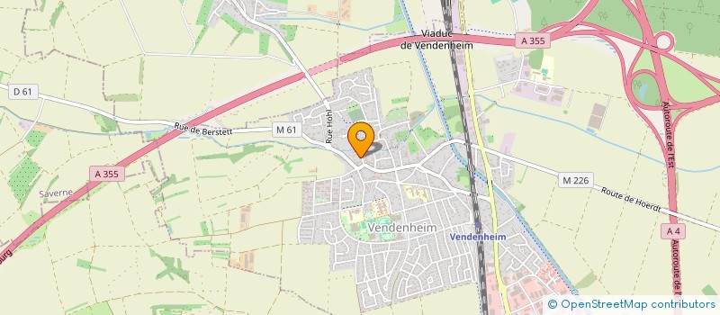 localisation de l'entreprise ALEYNA  VENDENHEIM